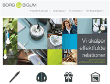 Tablet Screenshot of borgbigum.com